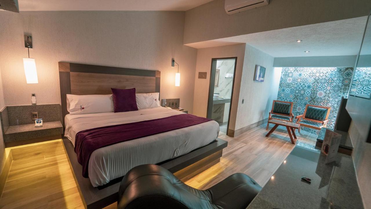 Auto Hotel Hacienda Arriba Леон Экстерьер фото